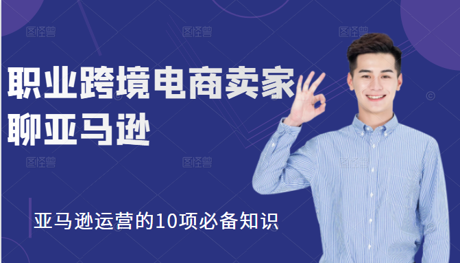 职业跨境电商卖家聊亚马逊：亚马逊运营的10项必备知识，12堂课让你看懂亚马逊运营-甬战资源库