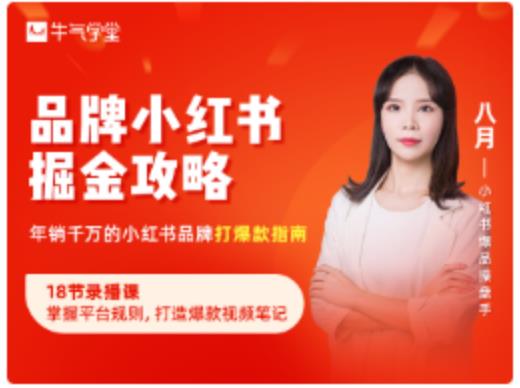 品牌小红书掘金攻略，年销千万的小红书品牌打爆款指南-甬战资源库