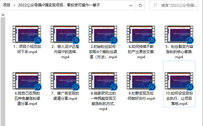 小淘原创:2022公众号强IP强变现项目，零投资可操作一辈子-甬战资源库
