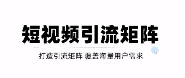 短视频引流矩阵打造，SEO+二剪裂变，效果超级好！【视频教程】-甬战资源库