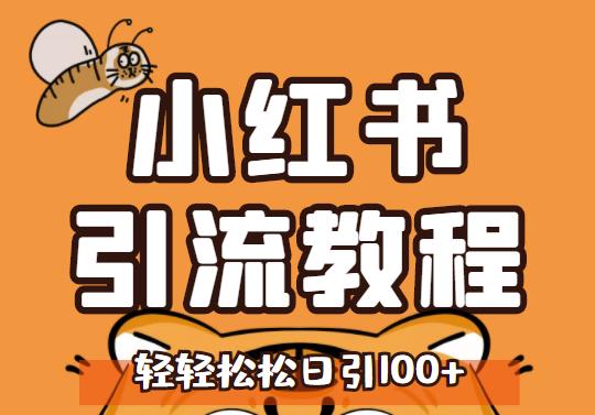 小红书运营引流全系列课程，每天引流100精准粉-甬战资源库