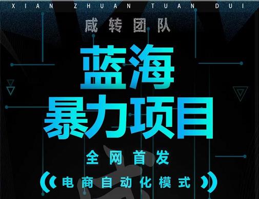 引流哥蓝海暴力躺赚项目：无需发圈无需引流无需售后，每单赚50-500（教程+线报群)-甬战资源库