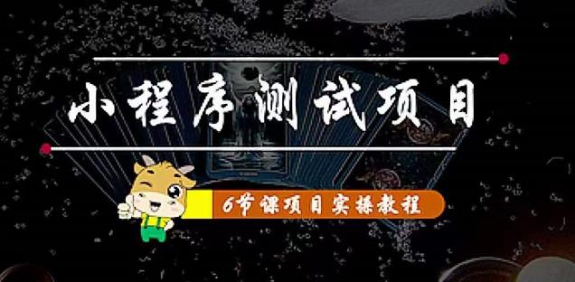 小程序测试项目：从星图、搞笑、网易云、实拍、单品爆破教你通过抖推猫小程序变现-甬战资源库
