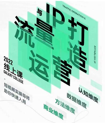 大蓝流量运营&个人ip打造课，短视频带货/爆款文案/流量运营/直播入门/镜头变现/流量商业-甬战资源库