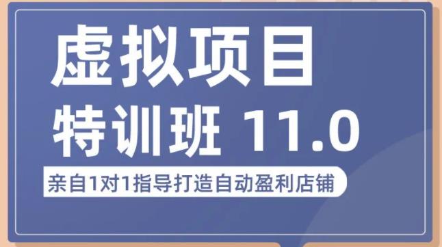 陆明明·虚拟项目特训班（10.0+11.0），0成本获取虚拟素材，0基础打造自动盈利店铺-甬战资源库
