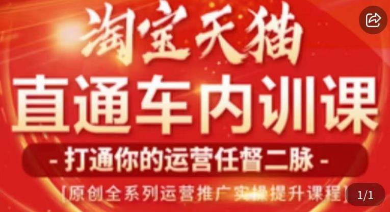 天问电商·2023淘宝天猫直通车内训课，零基础学起直通车运营实操课程-甬战资源库
