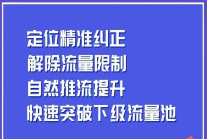 同城账号付费投放运营优化提升，​定位精准纠正，解除流量限制，自然推流提升，极速突破下级流量池-甬战资源库