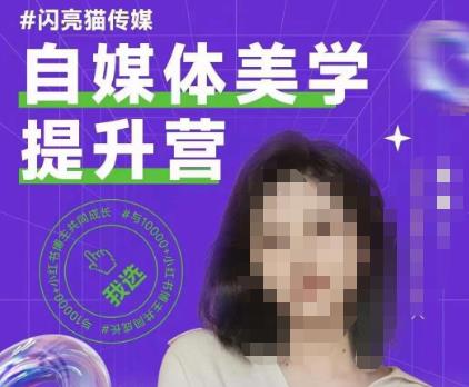自媒体美学提升营，手把手带你提升品牌审美，做一个有调性的博主-甬战资源库