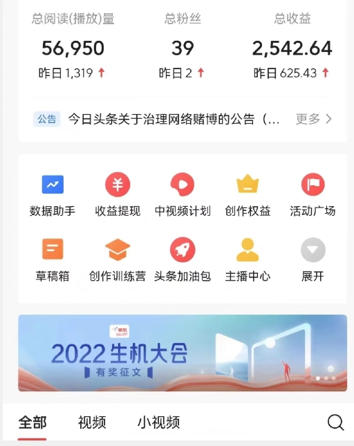 全新蓝海，西瓜视频流量掘金项目，简单上手适合0基础小白，暴力玩法日入500＋【揭秘】-甬战资源库