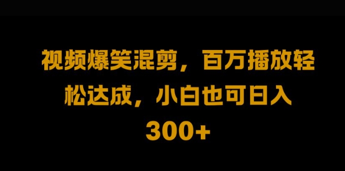视频号零门槛，爆火视频搬运后二次剪辑，轻松达成日入1k【揭秘】-甬战资源库