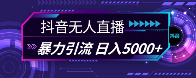 抖音快手视频号全平台通用无人直播引流法，利用图片模板和语音话术，暴力日引流100+创业粉【揭秘】-甬战资源库