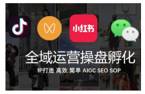 全域运营操盘(抖音+私域+小红书)，IP打造高效简单-甬战资源库