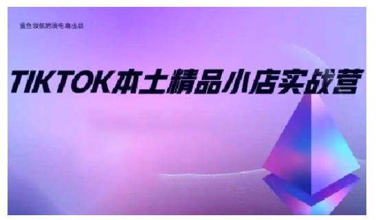 TikTok本土精品小店出海实战营，从入门到高阶，不止0-1!-甬战资源库