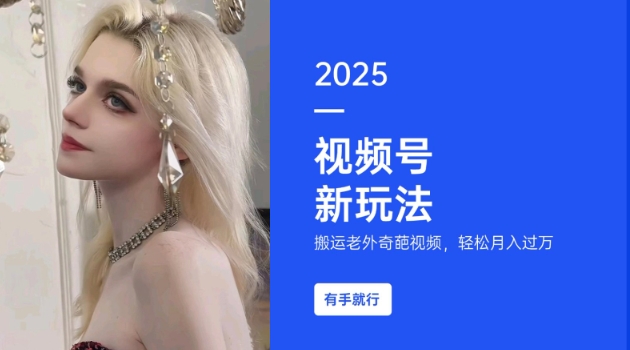 搬运老外奇葩视频，撸视频号分成计划收益，每天只需一小时，新手小白轻松月入过W-甬战资源库