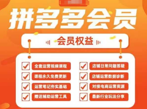 2025拼多多运营实战课，40节全流程教学，覆盖拼多多运营全链路-甬战资源库