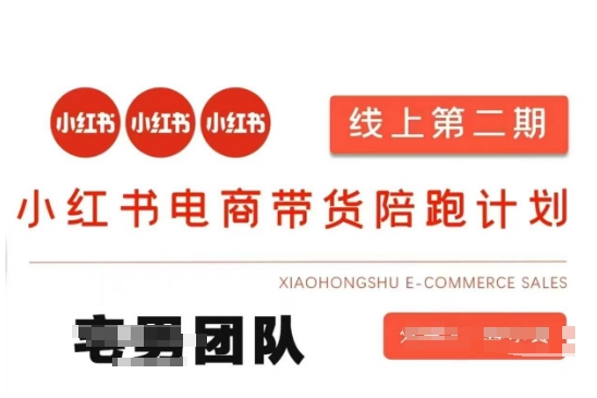 小红书电商带货课2期，月利润20个的小红书电商的有货源，无货源，虚拟产品，付费投流等整套玩法-甬战资源库