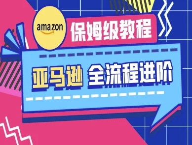 亚马逊保姆级全流程实操教程-跨境电商教程-甬战资源库