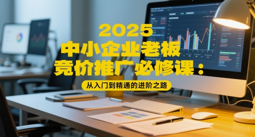 2025中小企业老板竞价推广必修课：从入门到精通的进阶之路-甬战资源库