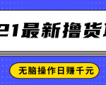 2021最新撸货项目，一部手机即可实现无脑操作轻松日赚千元-甬战资源库