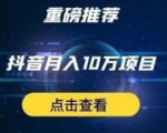 星哥抖音中视频计划:单号月入3万抖音中视频项目,百分百的风口项目-甬战资源库