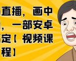 无绿布直播,画中画直播,一部安卓手机搞定-甬战资源库