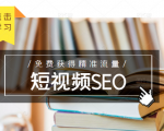 未来新趋势，布局短视频SEO，如何利用抖音SEO免费获得精准流量（3节课）-甬战资源库