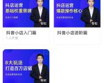 湛北·抖音小店入门进阶高阶合集，八大玩法打造百万店铺-甬战资源库