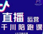 美尊-抖音直播运营千川系统课：直播​运营规划、起号、主播培养、千川投放等-甬战资源库