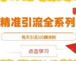 闲鱼精准引流全系列课程,每天引流100精准粉【视频课程】-甬战资源库