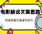电影解说文案思路课，让你快速掌握文案编写的技巧（3节视频课程）-甬战资源库