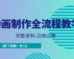 动画制作全流程教学-完整录制-边做边教-《累了就躺一会儿》-甬战资源库