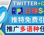 通过Twitter推广CPA Leads，日赚46.01美元 - 免费的CPA联盟推广模式-甬战资源库