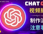 正确使用Chat GPT制作有价值的中文视频脚本,并在YouTube获利-甬战资源库