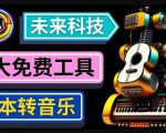 抢先体验未来Ai科技-文本转音乐工具，只需输入文字描述，即可创作歌曲和音乐-甬战资源库