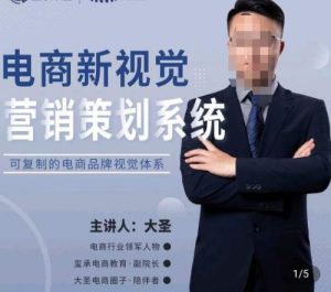 大圣·电商新视觉营销策划系统，可复制的电商品牌视觉识别系统-甬战资源库