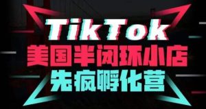 疯人院·TikTok美国半闭环小店孵化营,抢占TikTok美国蓝海市场,开店、运营、带货、投流全实操-甬战资源库