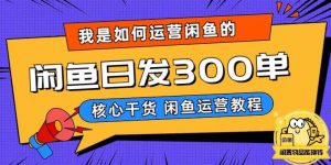 我是如何在闲鱼卖手机的,日发300单的秘诀是什么?【揭秘】-甬战资源库