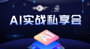 AI实战私享会,各种ai变现玩法,AI变现思路-甬战资源库