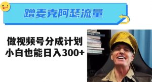 蹭麦克阿瑟热点，做视频号分成计划，小白三分钟一条日入300+【揭秘】-甬战资源库