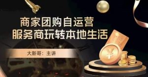 大新哥·商家团购自运营-玩转本地生活-甬战资源库