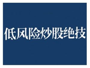 2024低风险股票实操营,低风险,高回报-甬战资源库