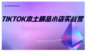 TikTok本土精品小店出海实战营,从入门到高阶,不止0-1!-甬战资源库