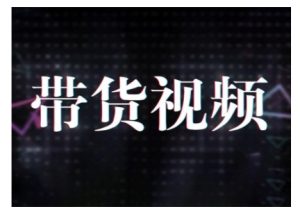原创短视频带货10步法,短视频带货模式分析 提升短视频数据的思路以及选品策略等-甬战资源库