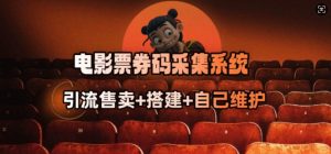 电影票券码采集系统_从商户放单转型做抢单达人-甬战资源库