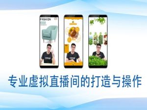 个人虚拟直播间的搭建与操作，专业虚拟直播间的打造与操作-甬战资源库