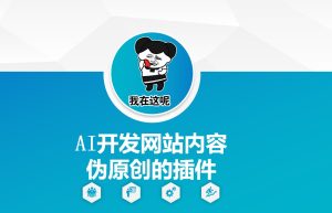 AI开发网站内容伪原创的插件，从零开始手把手教学-甬战资源库