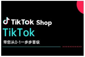 TikTok Shop带您从0-1一步步晋级,开启电商新征程,在TikTok商业领域实现突破与成长-甬战资源库