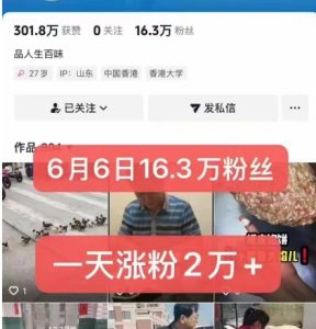 外面卖5000最新抖音搬运涨粉技术，新玩法，一分钟一条，一天涨粉2W，苹果安卓都可用-甬战资源库